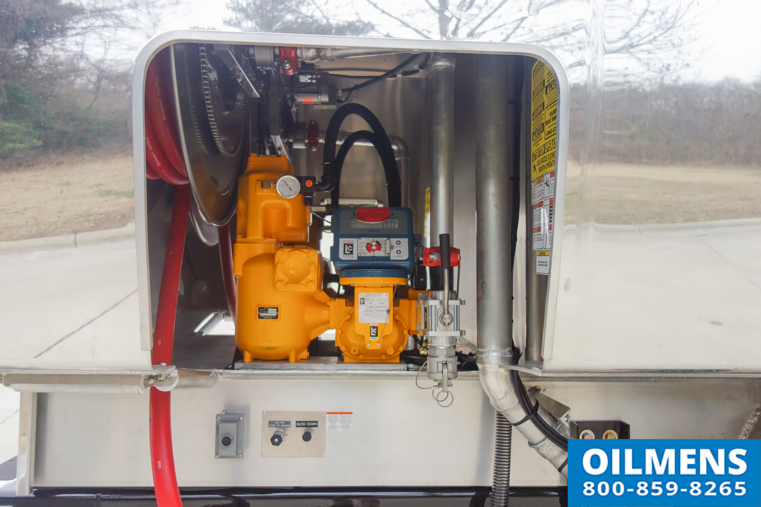 Electronic Meter on Stock 8450-3 - Fuel Trucks | Tank Trucks | Oilmens