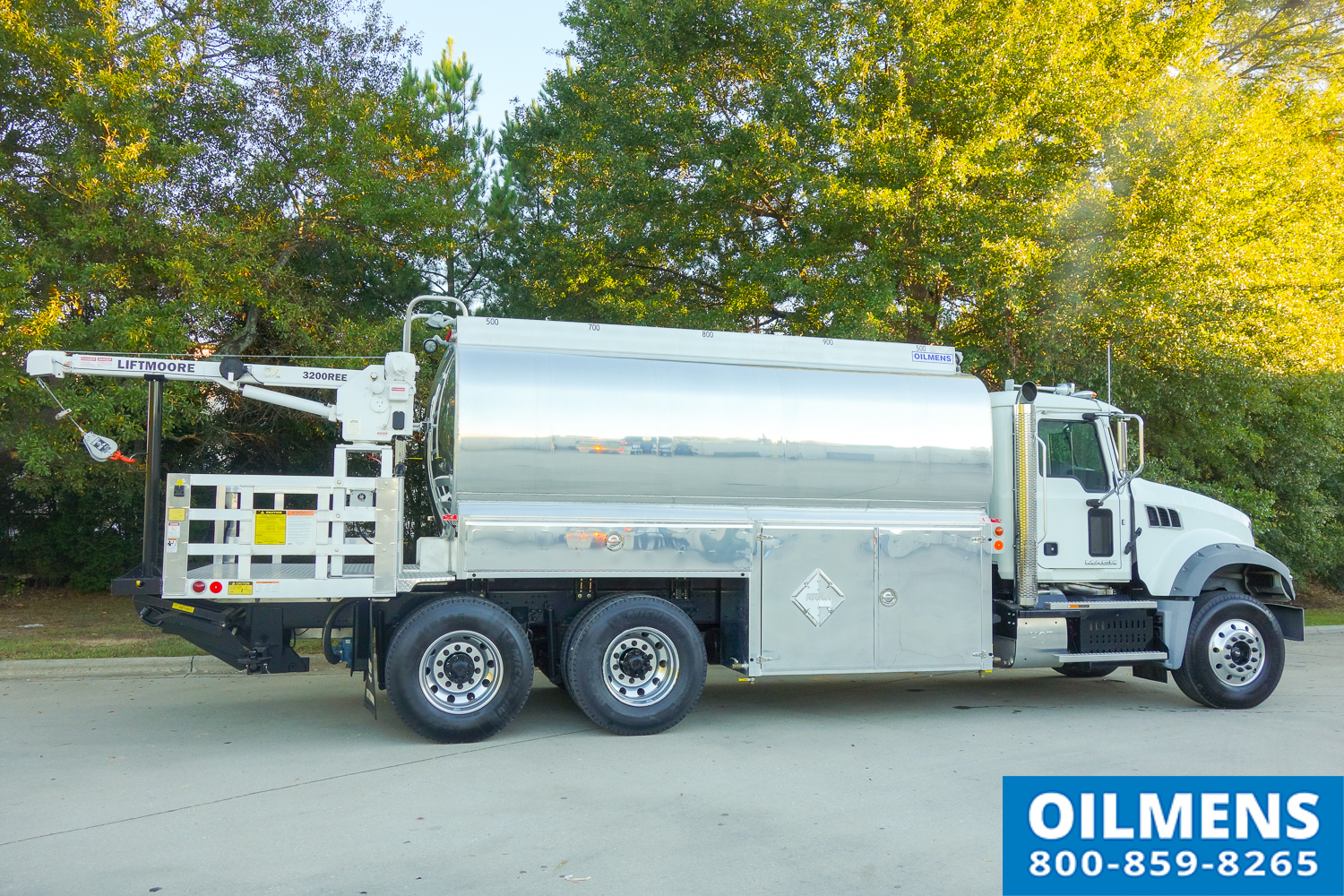 3400 Gallon Fuel  Truck  with Barrel Carrier