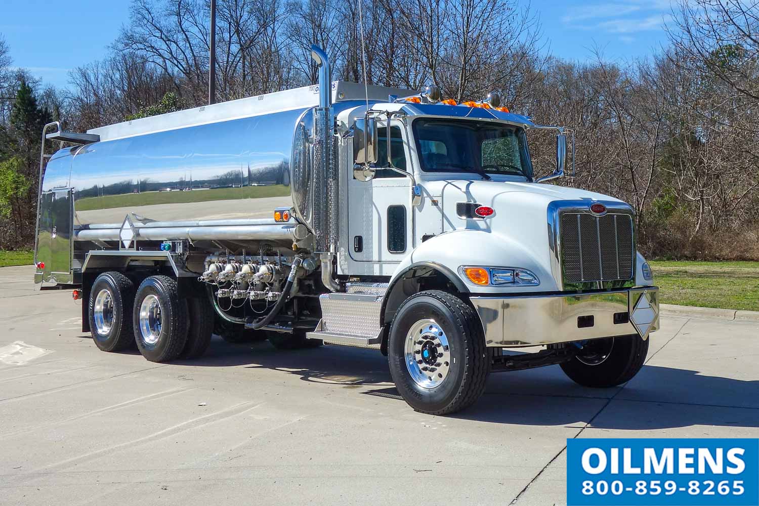 Peterbilt Fuel Truck Stock 17889-6 - Fuel Trucks | Tank Trucks | Oilmens