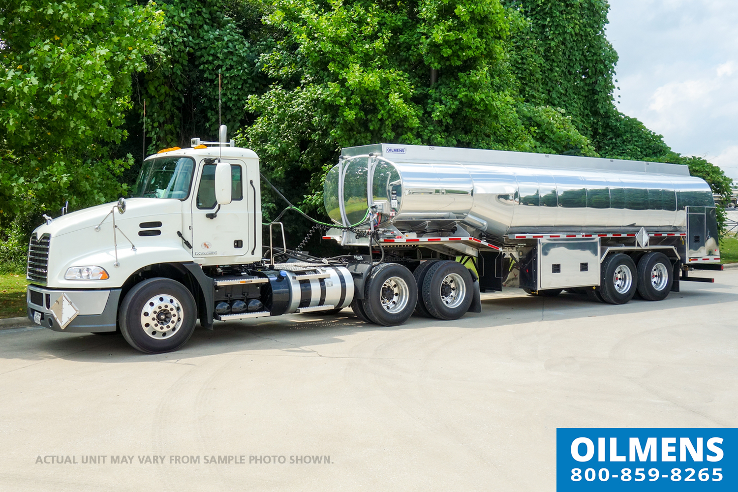 Oilmens Fuel Truck Stock 3398 SAMPLE - Fuel Trucks | Tank Trucks | Oilmens