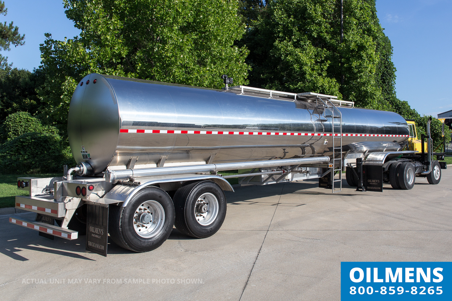 Oilmens DEF Trailer Stock 62039DEF SAMPLE Fuel Trucks Tank Trucks Oilmens