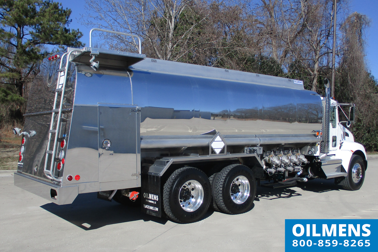 Fuel Tanker Truck Stock 6293 - Fuel Trucks | Tank Trucks | Oilmens